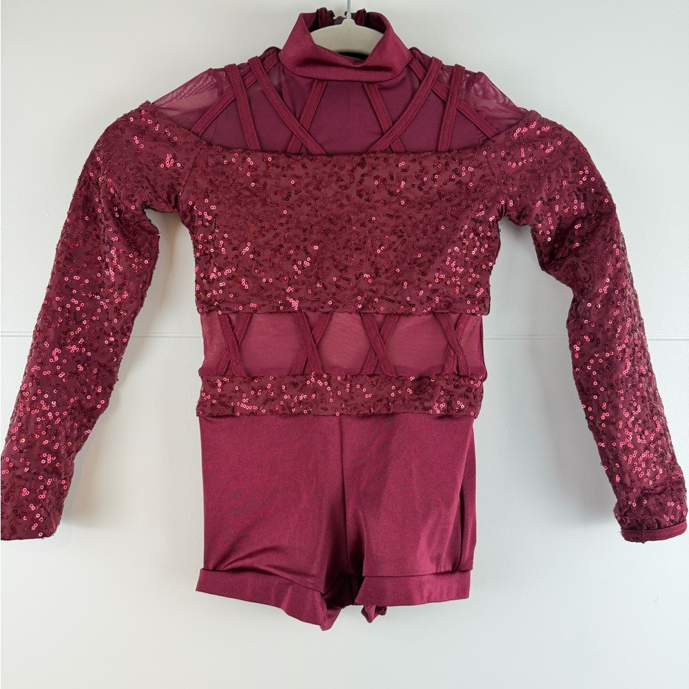 Weissman Girl costume leotard Size IC